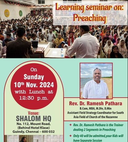 Learning Seminar on Preaching