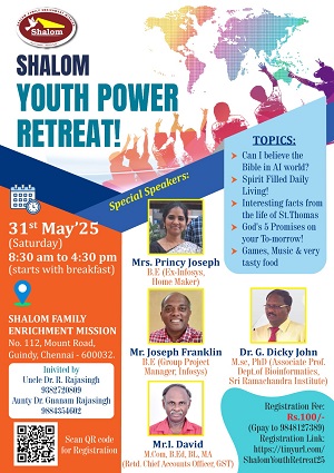 Shalom Youth Power Retreat